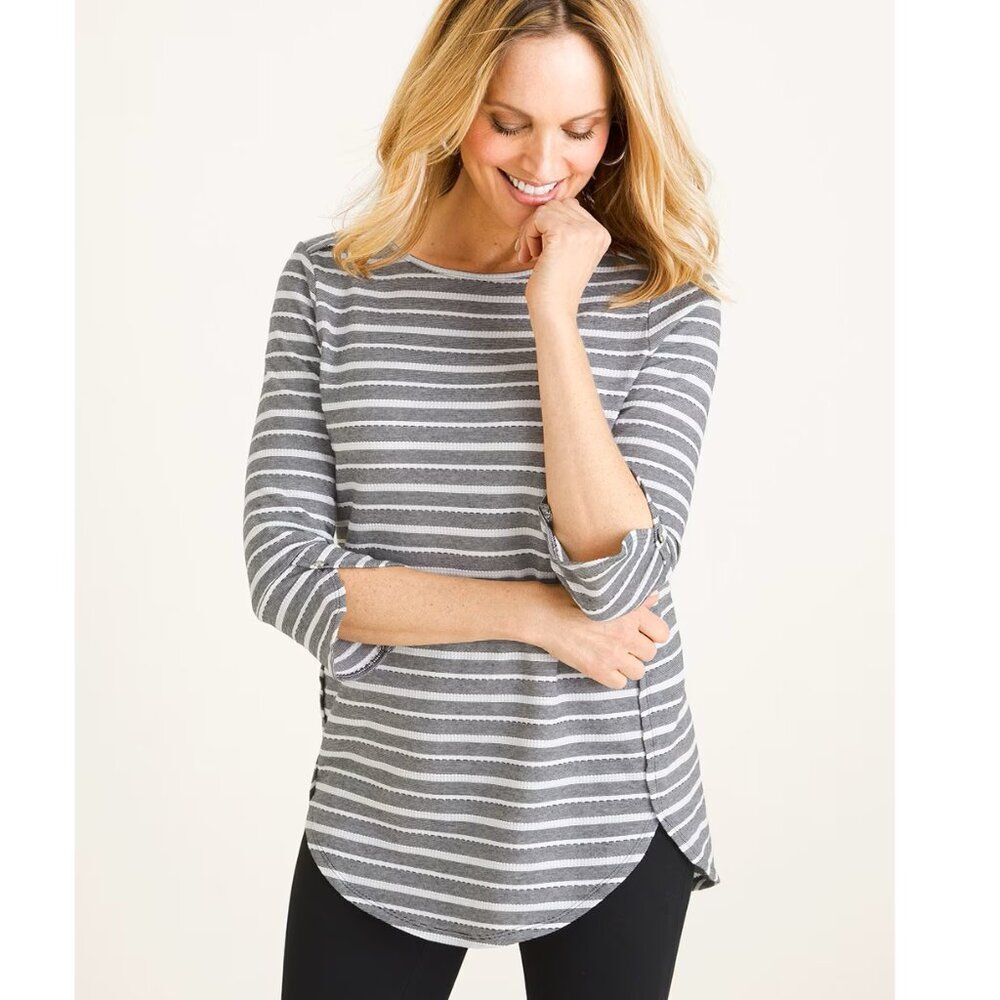 Chico's Tunic Size 212 Large Zenergy Stretch